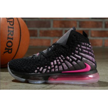 2020 WMNS Nike LeBron 17 Black Pink Shoes